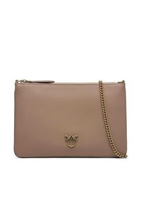 Pinko - PINKO Torebka Flat Classic AI 23-24 PCPL 100455 A0F1 Beżowy. Kolor: beżowy. Materiał: skórzane #2