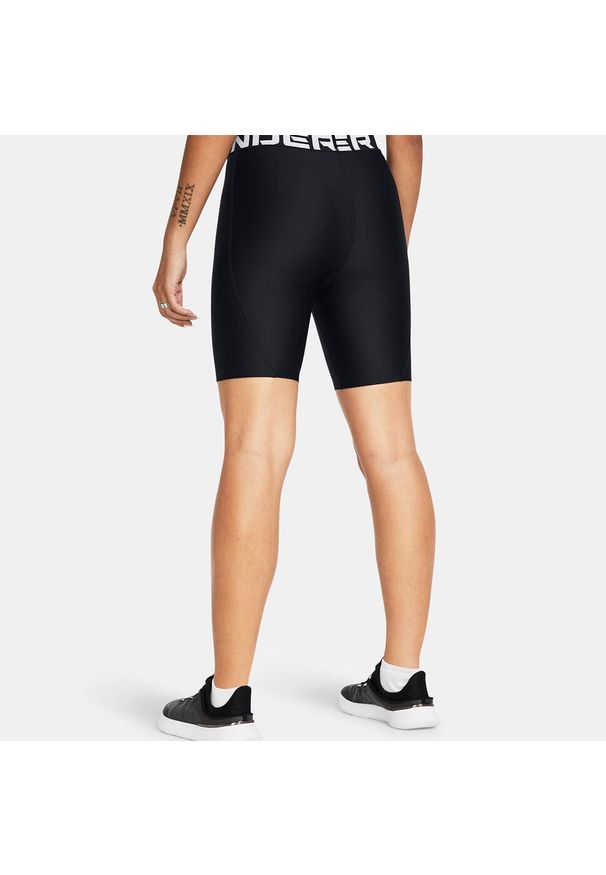 Spodenki treningowe damskie Under Armour HeatGear szybkoschnące. Kolor: czarny