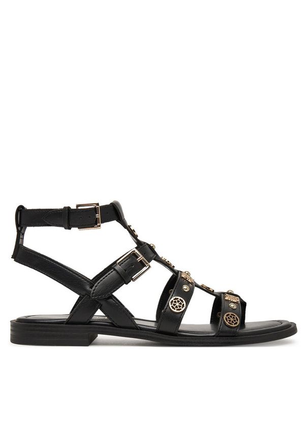 Sandały Guess. Kolor: czarny