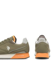 U.S. Polo Assn. Sneakersy NOBIL003G Zielony. Kolor: zielony. Materiał: syntetyk