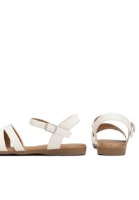 Clara Barson Sandały SIGGY WS2515-01 Biały. Kolor: biały. Materiał: syntetyk #8