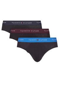 TOMMY HILFIGER - Tommy Hilfiger Komplet 3 par slipów UM0UM03471 Czarny. Kolor: czarny. Materiał: bawełna