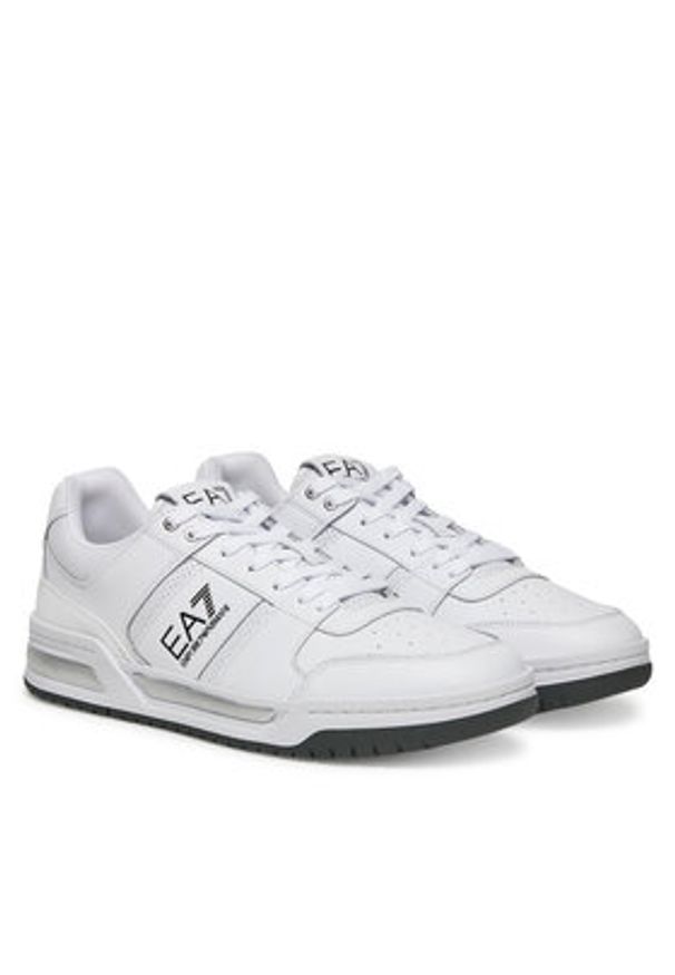 EA7 Emporio Armani Sneakersy X8X234 XK422 R938 Biały. Kolor: biały. Materiał: skóra