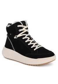 Rieker Revolution Lifestyle Botki W1771-00 Czarny. Kolor: czarny. Materiał: zamsz, skóra #4