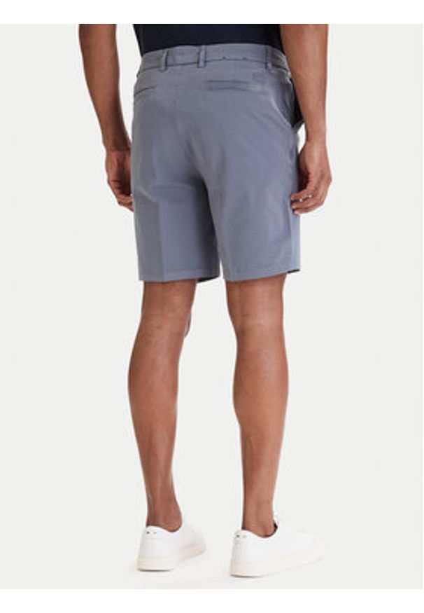 BOSS Szorty materiałowe H-Kane1 50555235 Niebieski Modern Fit. Kolor: niebieski. Materiał: bawełna