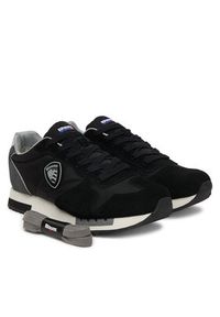 Blauer Sneakersy S6QUEENS05/MES Czarny. Kolor: czarny. Materiał: zamsz, skóra #6