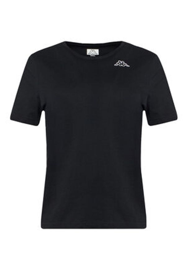 Kappa Komplet 2 t-shirtów Logo Alyce 322564W Czarny Regular Fit. Kolor: czarny. Materiał: bawełna
