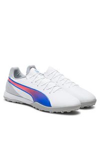 Puma Buty do piłki nożnej King Match Tt 107879 02 Biały. Kolor: biały. Materiał: skóra