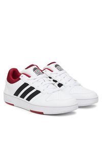 Adidas - adidas Sneakersy Hoops Classic KI1061 Biały. Kolor: biały. Materiał: skóra #5