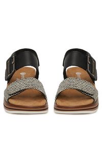 Remonte Sandały D1J53-02 Czarny. Kolor: czarny. Materiał: skóra #2
