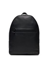 TOMMY HILFIGER - Tommy Hilfiger Plecak Th Modern Pu Dome Backpack AM0AM12231 Czarny. Kolor: czarny. Materiał: materiał #1