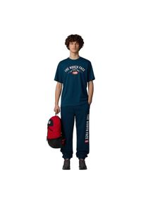 The North Face Koszulka S/S Varsity Graphic Nf0A89Dg1No. Kolor: niebieski