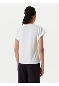 Morgan T-Shirt 251-DABANA Biały Regular Fit. Kolor: biały. Materiał: bawełna #5