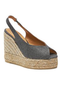 Castañer Espadryle Barbara/8Ed/032 023409 Szary. Kolor: szary. Materiał: materiał