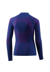 Koszulka Dziecięca Brubeck Thermo Junior Ls16120. Kolor: wielokolorowy, niebieski, fioletowy. Materiał: poliamid, poliester. Sezon: zima. Sport: turystyka piesza #2