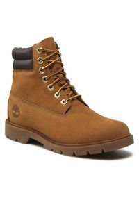 Timberland Trapery 6in Wr Basic TB0A27TP231 Brązowy. Kolor: brązowy. Materiał: nubuk, skóra