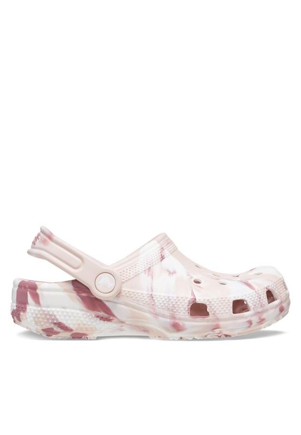 Crocs Klapki Classic Marbled Kids Clog 207464 Kolorowy. Wzór: kolorowy