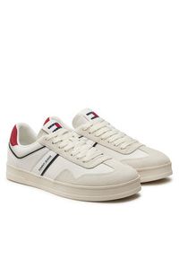 Tommy Jeans Sneakersy Tjm Leather Retro Cupsole EM0EM01414 Kolorowy. Materiał: zamsz, skóra. Wzór: kolorowy #4