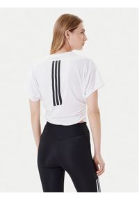 Adidas - adidas T-Shirt Power JX1194 Biały Regular Fit. Kolor: biały. Materiał: syntetyk #5