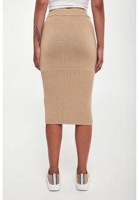 Armani Exchange - Spódnica midi wełniana ARMANI EXCHANGE. Materiał: wełna #2