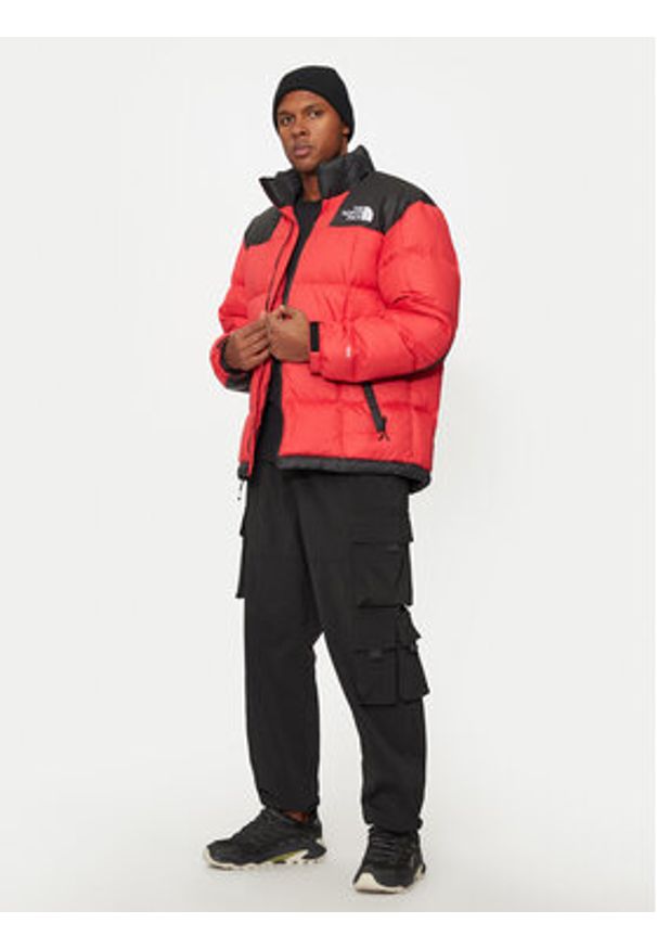 The North Face Kurtka puchowa Lhotse NF0A3Y23 Czerwony Regular Fit. Kolor: czerwony. Materiał: syntetyk