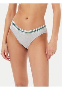 Lacoste Figi klasyczne 8F1333 Szary. Kolor: szary. Materiał: bawełna