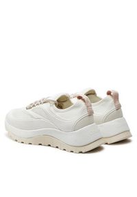 Calvin Klein Sneakersy Runner Lace Up Caging HW0HW01900 Biały. Kolor: biały. Materiał: mesh, materiał #6