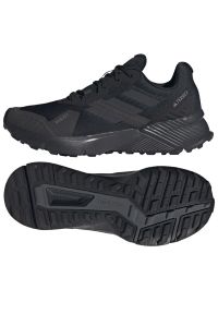Adidas - Buty do biegania adidas Terrex Soulstride Rain.Rdy M IF5015 czarne. Zapięcie: sznurówki. Kolor: czarny. Szerokość cholewki: normalna. Technologia: Primaloft. Model: Adidas Terrex #8