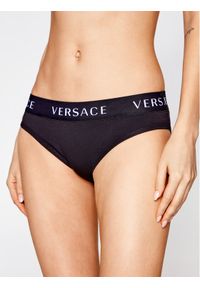 VERSACE - Versace Figi klasyczne Logo AUD04071 Czarny. Kolor: czarny. Materiał: bawełna