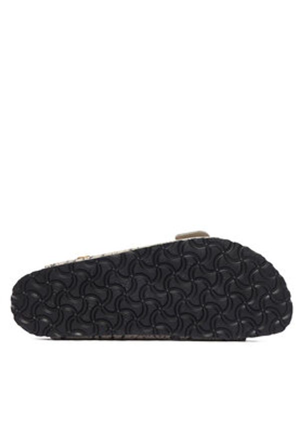 Birkenstock Klapki Arizona Print 1033065 Beżowy jasny. Kolor: beżowy. Materiał: skóra. Wzór: nadruk