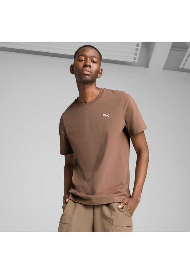 Koszulka Puma Essentials. Kolor: brązowy