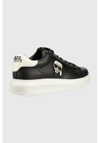 Karl Lagerfeld sneakersy KAPRI MENS KL52530A.000 kolor czarny. Nosek buta: okrągły. Zapięcie: sznurówki. Kolor: czarny. Materiał: materiał, guma #2