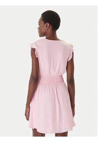 Morgan Sukienka koktajlowa 251-RWANY Różowy Loose Fit. Kolor: różowy. Materiał: syntetyk. Styl: wizytowy #3