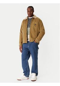 Quiksilver Kurtka przejściowa Dna Sherpa Harrington EQYJK04201 Beżowy Regular Fit. Kolor: beżowy. Materiał: bawełna #3