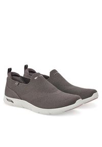 skechers - Skechers Sneakersy Arch Fit Refine - Iris 104545/CHAR Szary. Kolor: szary. Materiał: materiał #3
