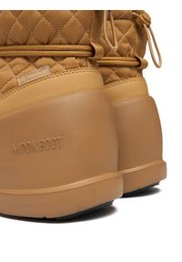 Moon Boot Śniegowce Mb Mezzaluna Quilted Mid Wp 80D2500020 Brązowy. Kolor: brązowy. Materiał: materiał #6