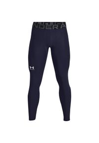 Legginsy Under Armour Heatgear® Armour. Kolor: wielokolorowy, niebieski, biały. Sport: fitness #1