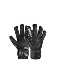 Reusch - Rękawice bramkarskie dziecięce REUSCH Attrakt Infinity Junior. Kolor: biały, wielokolorowy, czarny