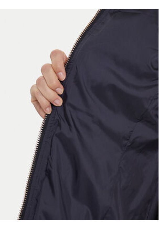 Morgan Kurtka puchowa 252-GCLEA Granatowy Slim Fit. Kolor: niebieski. Materiał: syntetyk