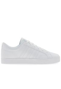 Adidas - Buty męskie adidas Sportswear vs Pace 2.0 HP6012 - białe. Okazja: na co dzień. Zapięcie: sznurówki. Kolor: biały. Materiał: nubuk, guma, syntetyk. Szerokość cholewki: normalna