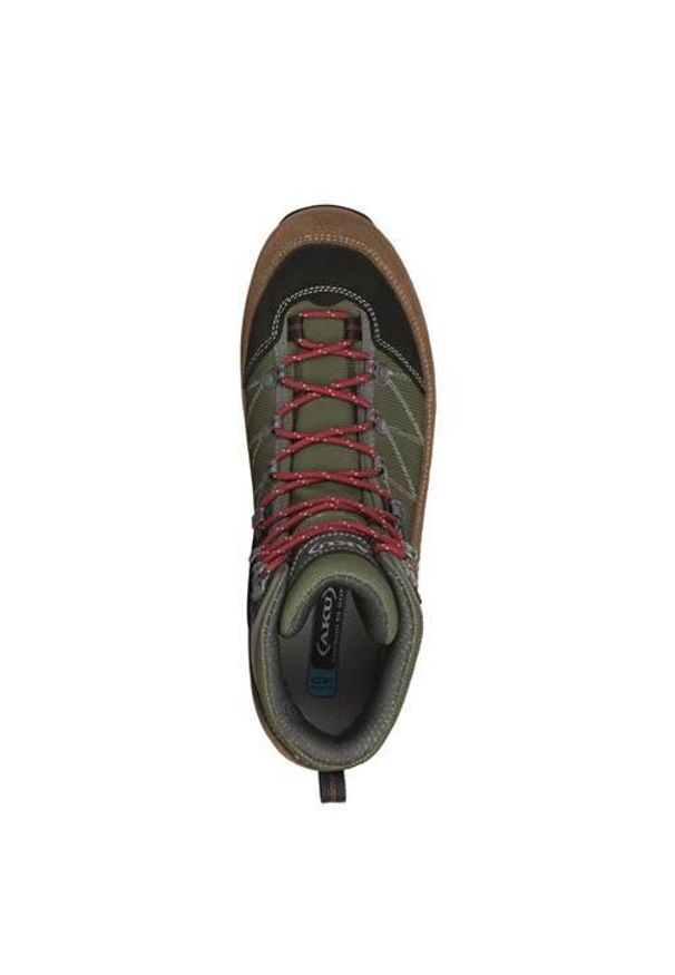 Buty trekkingowe męskie Aku Trekker Lite Iii Wide Gtx. Wysokość cholewki: za kostkę. Kolor: wielokolorowy. Materiał: zamsz. Szerokość cholewki: normalna
