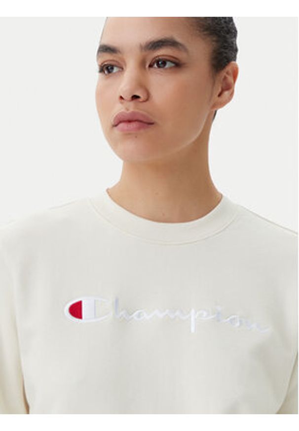 Champion Bluza 117752 Écru Regular Fit. Materiał: bawełna