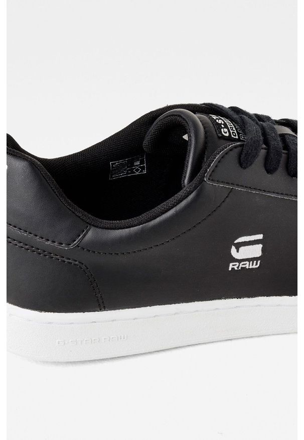 G-Star RAW - G-Star Raw - Buty. Nosek buta: okrągły. Zapięcie: sznurówki. Kolor: czarny. Materiał: guma