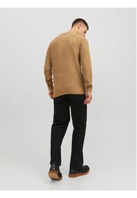 Jack & Jones - Jack&Jones Sweter 12236314 Beżowy Regular Fit. Kolor: beżowy. Materiał: syntetyk #6