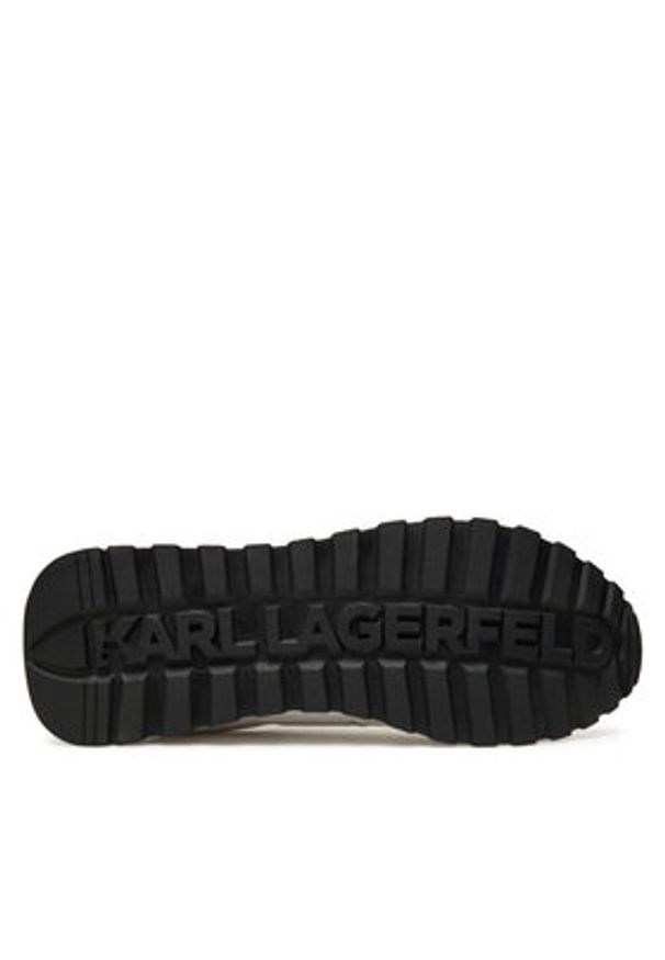 Karl Lagerfeld - KARL LAGERFELD Sneakersy KL51129 Biały. Kolor: biały. Materiał: skóra