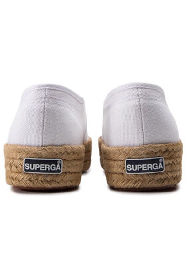 Superga Espadryle 2730 Cotropew S00CF20 Biały. Kolor: biały. Materiał: materiał