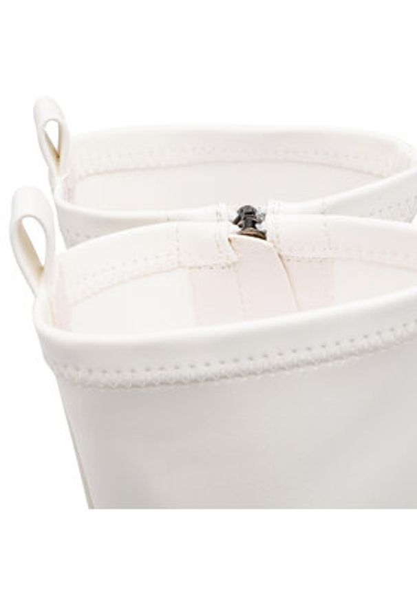 Jenny Fairy Botki LS5796-02A Biały. Kolor: biały. Materiał: skóra