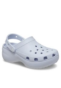 Crocs Klapki Classic Platform Clog W 206750 Niebieski. Kolor: niebieski. Obcas: na platformie