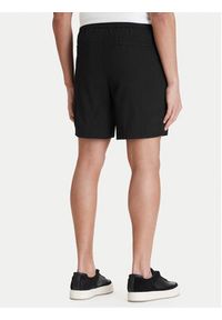 Calvin Klein Szorty materiałowe LV04LF610G Czarny Straight Fit. Kolor: czarny. Materiał: syntetyk #3