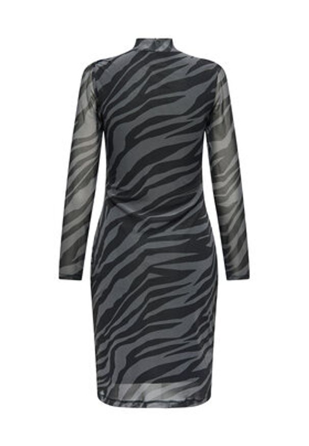 only - ONLY Sukienka codzienna Erica 15355845 Szary Regular Fit. Okazja: na co dzień. Kolor: szary. Materiał: syntetyk. Typ sukienki: proste. Styl: casual